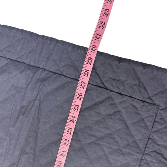 Matouk Duma Diamond Quilted Pillow Shams Blue Gray Set Of 2 - Picture 8 of 13